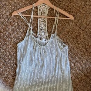 Free People Embroidered Top